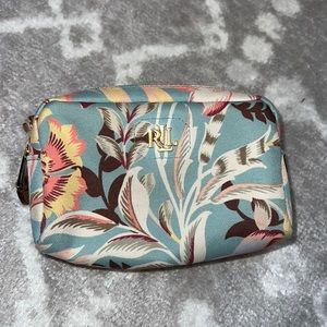 Ralph Lauren floral pouch